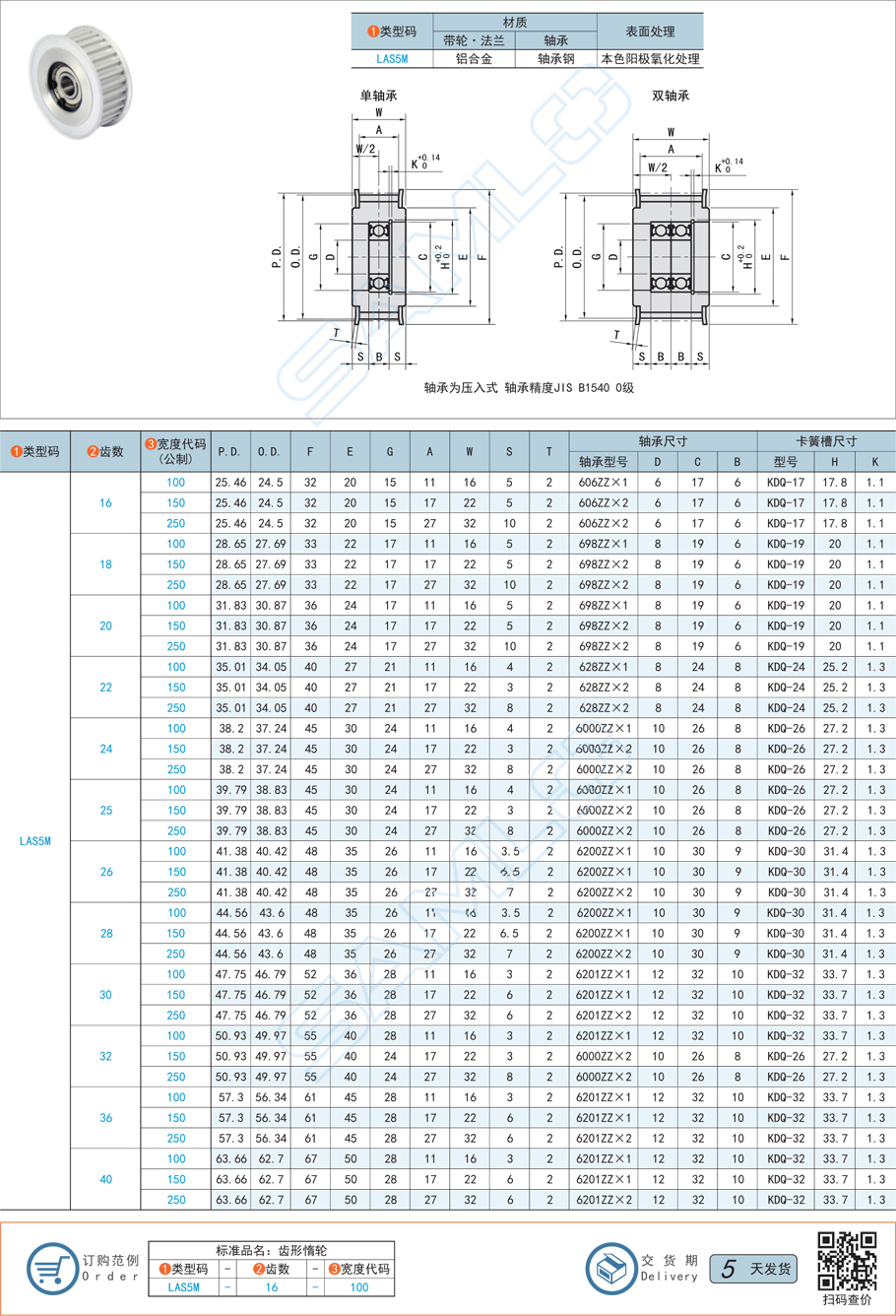 低成本要求怎么選齒形惰輪