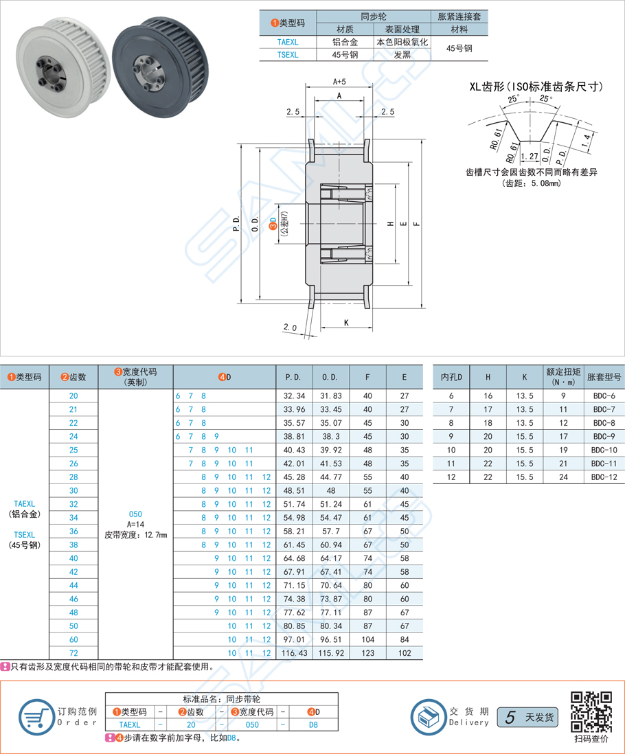 免鍵帶輪齒形加工時滾刀磨損
