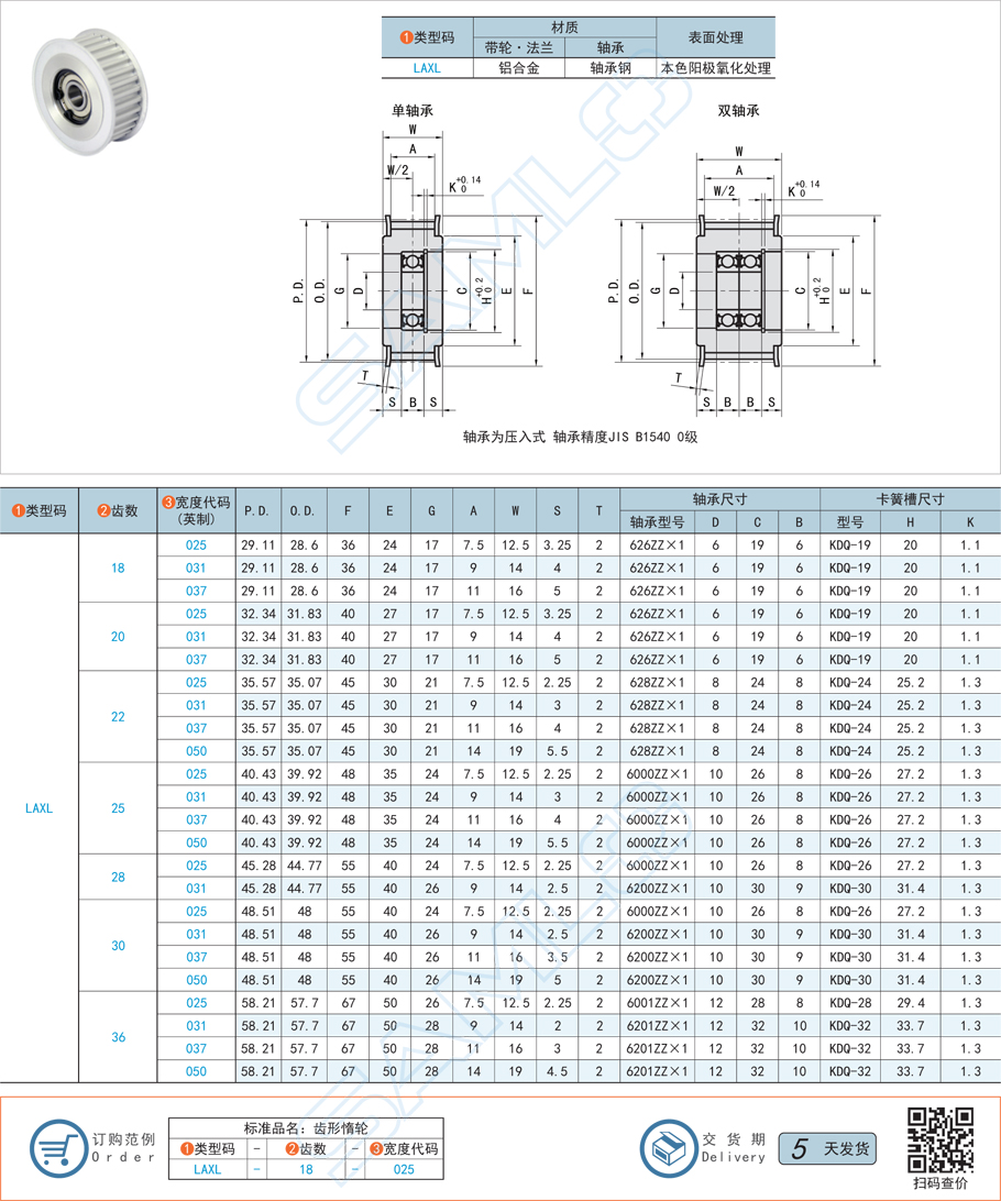齒形惰輪,延長壽命,惰輪惰輪